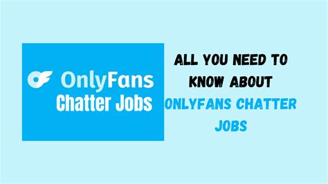 onlyfans chatter job legit